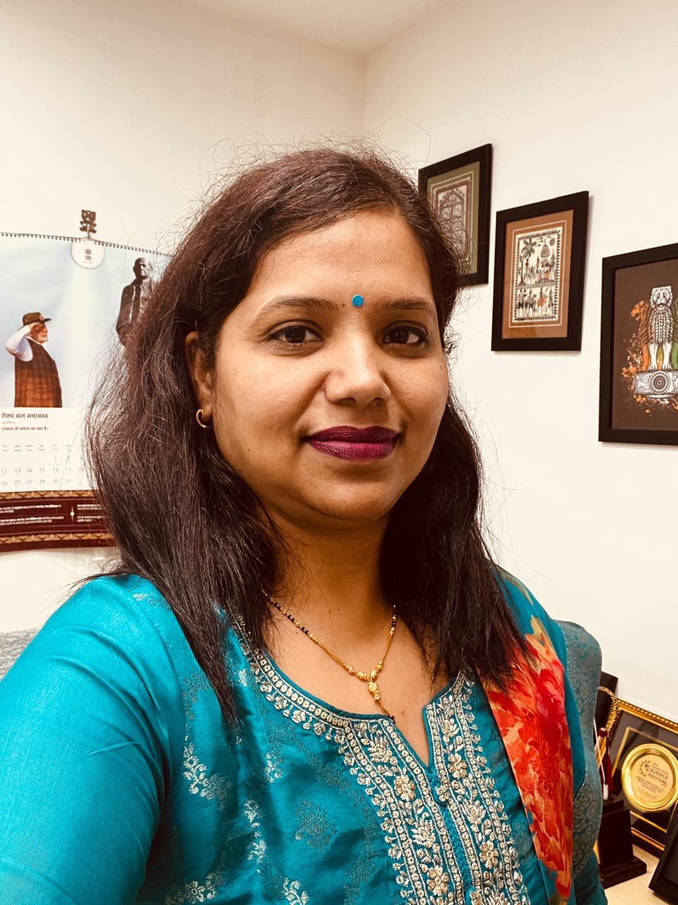 Portrait of Anuradha Pughat